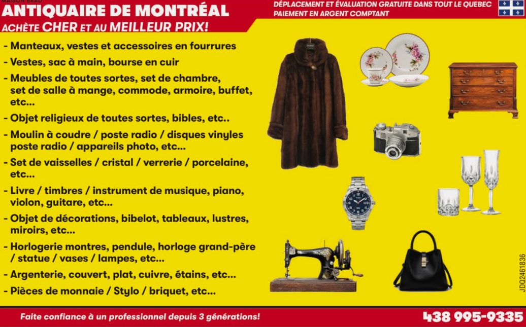 Edouart Buy, un antiquaire chez vous.